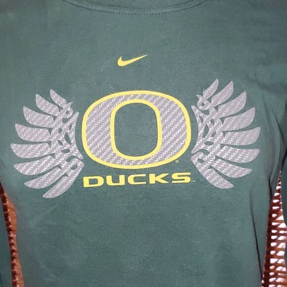 Oregon Ducks NIke T Shirt L/S Medium M - Picture 3 of 4